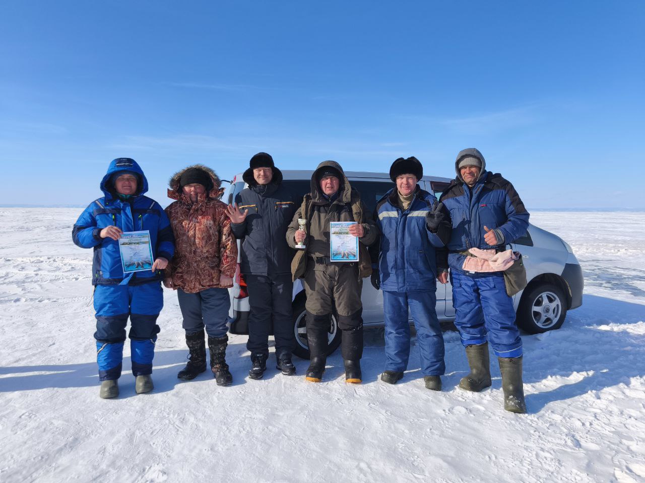 На комбинате прошла зимняя рыбалка!